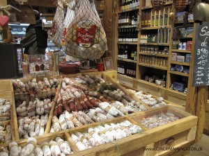 French charcuterie in Alpe d'Huez