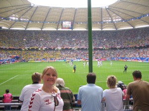 World Cup 2006 in Hamburg. Ecuador vers. Costa Rica