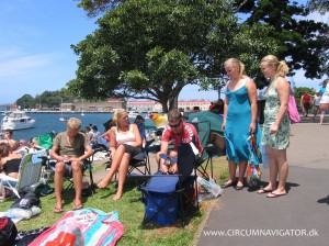 Our spot at Mrs Macquaries chair on New Years Eve 2006