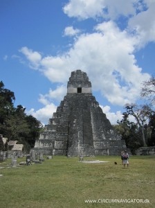 Templo 1 at Gran Plaza in Tikal