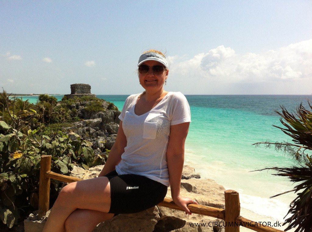 Tulum at the Caribbean ocean