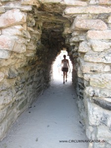 The walls around Tulum