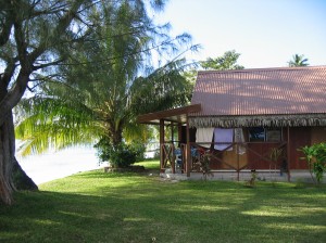 Cabin at Camping Nelson on Moorea