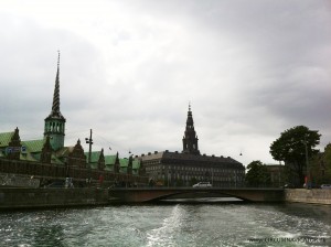 Christiansborg and Børsen in Copenhagen