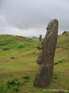 Moai on Easter Island