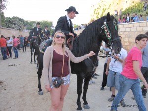 Circumnavigator Kirsten Hjorth Rasmussen at Sant Joan Menorca