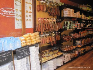 Menorca cheese and sausages