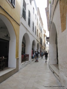 streets in Ciutadella