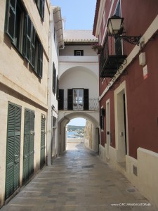 View in Mahon Menorca