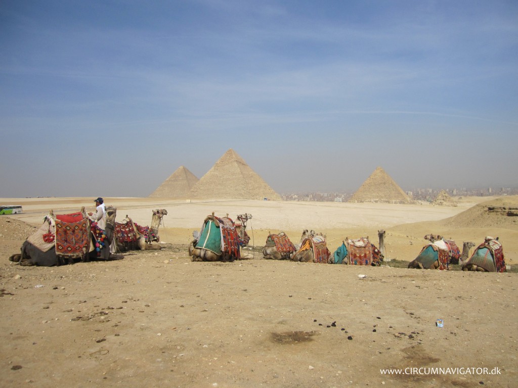 Great Pyramids of Giza in Egypt