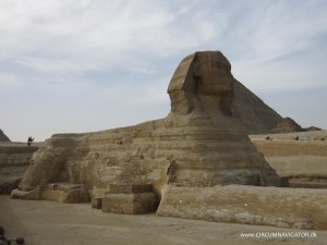 The Sphinx in Giza, Egypt