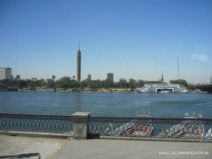 The Nile and the Cairo Tower