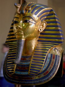 Tutankhamun gold mask