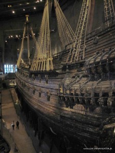 port side on the Vasa ship