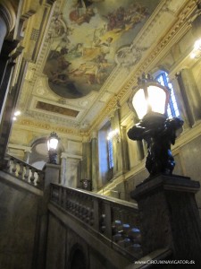 staircase in The Royal Palace Stockholm