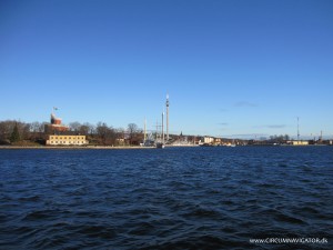 view to Kastellholmen and Djurgården in Stockholm