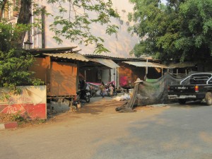 squatters Chiang Mai Land road